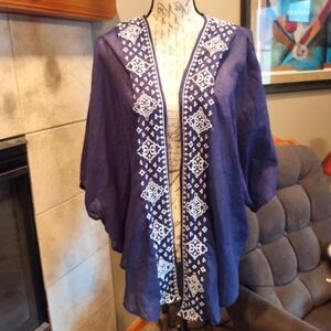 💥3/$20 Cejon Navy Blue Swim Cover or Shall!